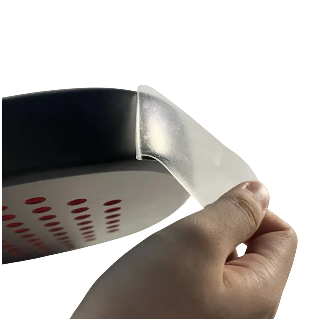 2er- bis 4er-Set Padel-Frame-Protektor – Transparente Schlägerrahmen-Schutzstreifen