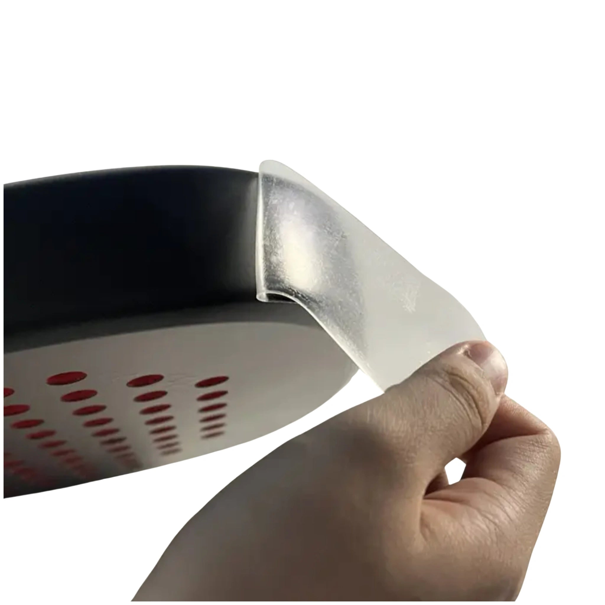 2er- bis 4er-Set Padel-Frame-Protektor – Transparente Schlägerrahmen-Schutzstreifen